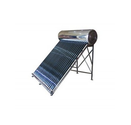 Saulės vandens šildytuvas (su šilumokaičiu) 250L - 25 kolbų