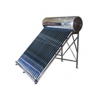 Saulės vandens šildytuvas (su šilumokaičiu) 150L - 15 kolbų
